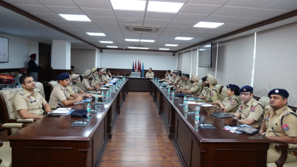 DGP Punjab Chairs High-Level Meeting to Bolster Security Ahead of Independence Day