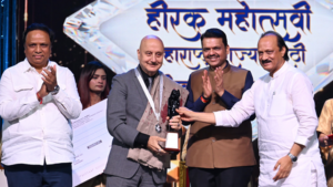 Anupam Kher Honoured with Raj Kapoor Lifetime Achievement Award