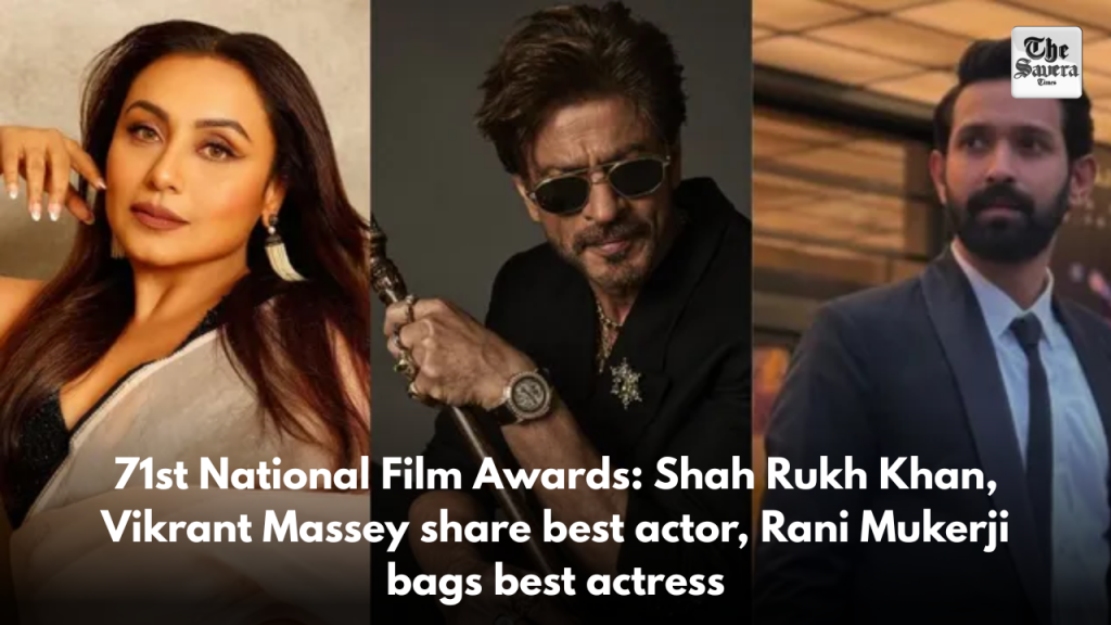 71st National Film Awards: Shah Rukh Khan, Vikrant Massey share best actor, Rani Mukerji bags best actress