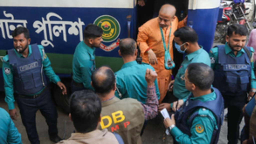 Yunus, Bangladesh's top military brass greets people on Janmashtami as ISKCON priest languishes in jail