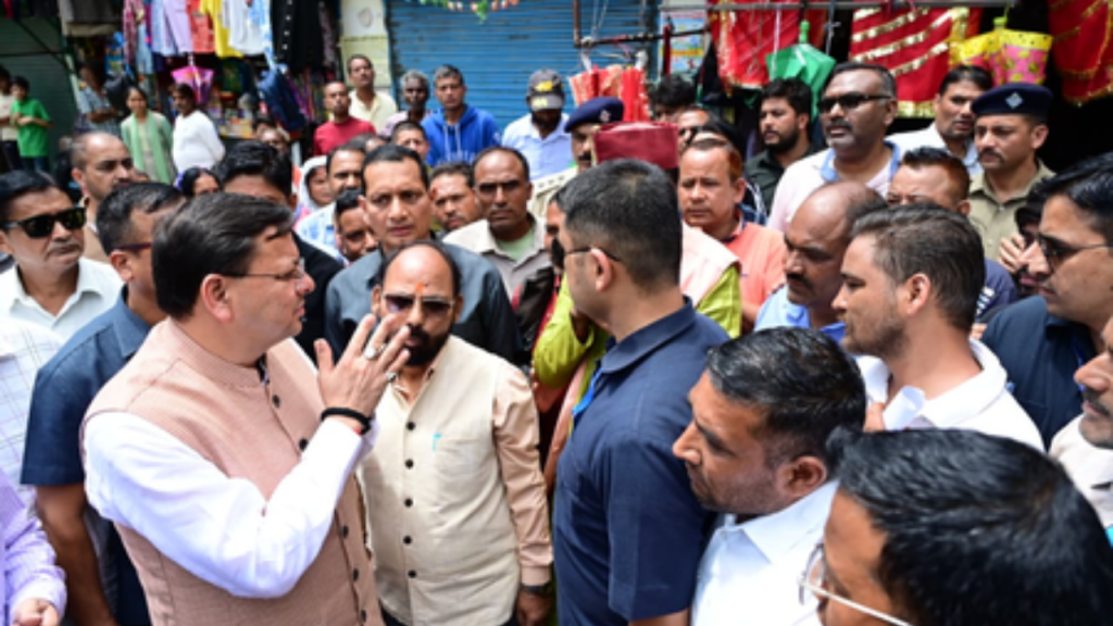 Chamoli cloudburst: CM Dhami visits disaster-hit areas; people express distress
