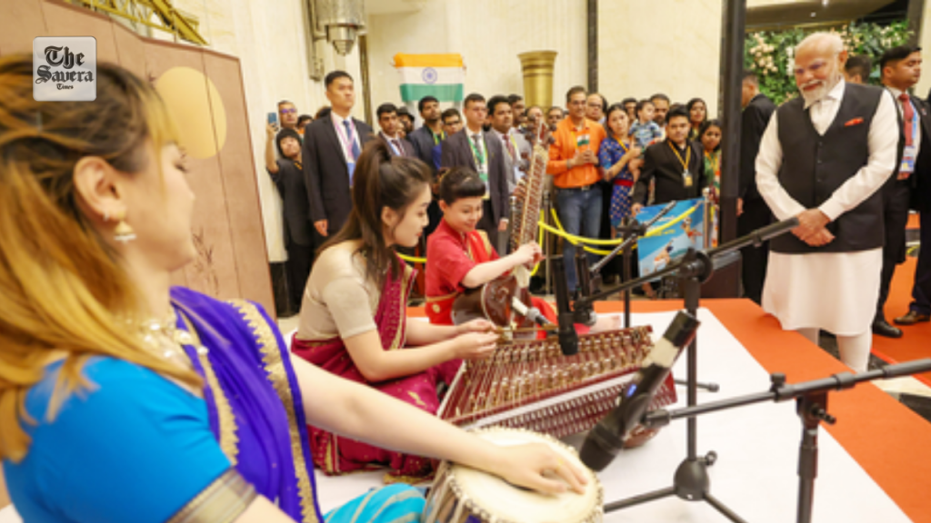 Indian diaspora in China accords rousing welcome to PM Modi