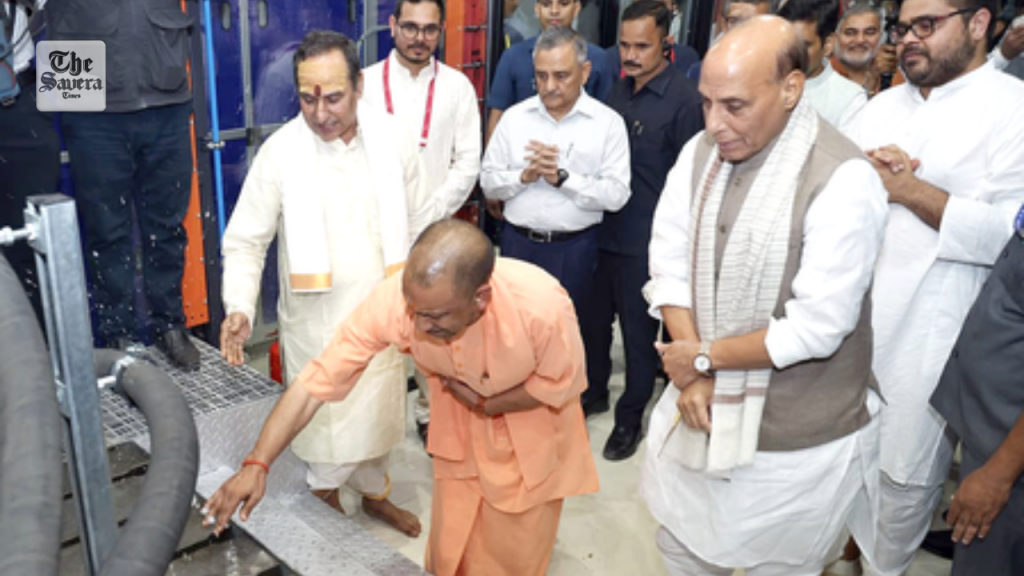 Rajnath Singh, CM Yogi inaugurate drone manufacturing unit in Noida
