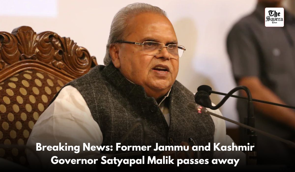 Former Jammu and Kashmir Governor Satyapal Malik passes away