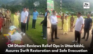 CM Dhami reviews relief and rescue operations in Uttarkashi, says efforts on to restore normal life