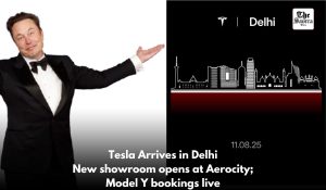 Elon Musk-run Tesla set to inaugurate Delhi showroom today