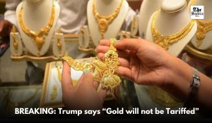 Trump says no tariffs on gold imports, extends China tariff deadline