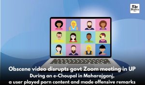 Obscene video played during e-Choupal meeting in Maharajganj, FIR filed
