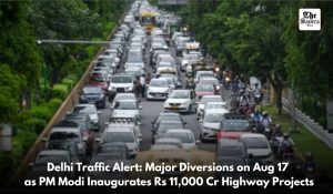 Delhi Traffic Police issues advisory for commuters ahead of inauguration of highway projects by PM Modi in Rohini today