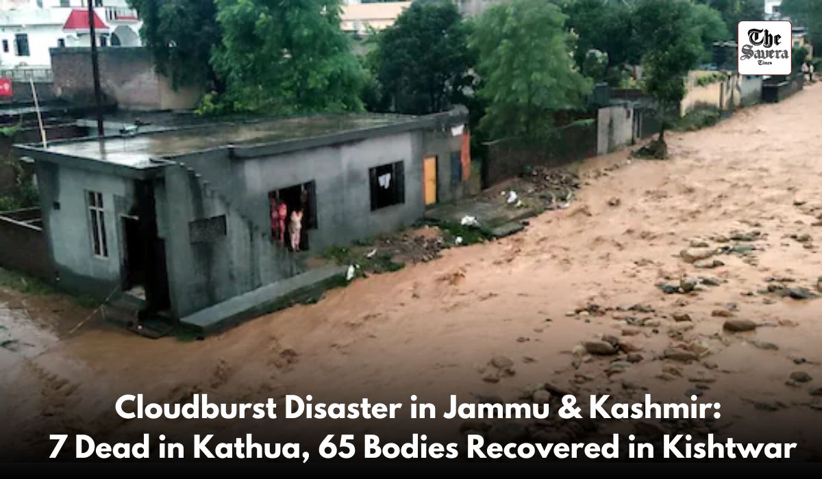 Cloudbursts hit J&K’s Kathua: 7 dead, Multiple injured as rescue operations underway