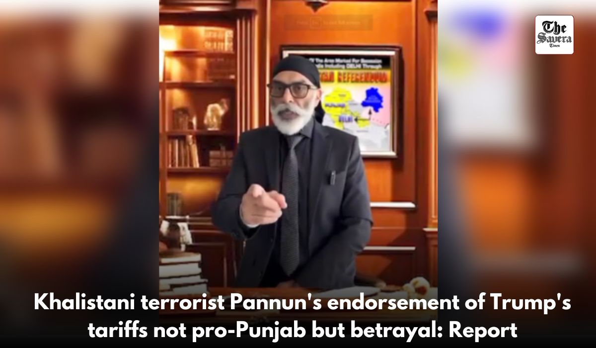 Khalistani terrorist Pannun’s endorsement of Trump’s tariffs not pro-Punjab but betrayal: Report