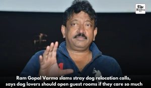 If dog lovers care so much, let them open their guest rooms for strays, says director Ram Gopal Varma