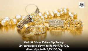 Gold and Silver prices fall on August 14: 24-Carat gold now at Rs 99,971 per 10 Grams