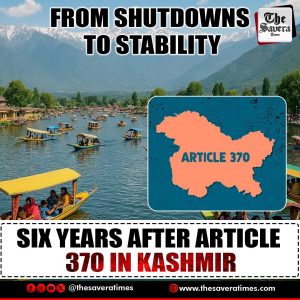 Six Years Since Article 370 Abrogation: Kashmir Sees Security Gains, Investment Push