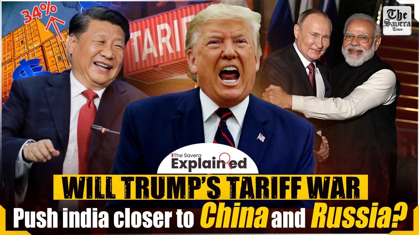 Will Trump’s Tariff War Push India Closer to China and Russia?