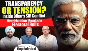 Transparency or Tension? Inside Bihar’s SIR Conflict Over Machine-Readable Electoral Rolls