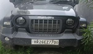 Gurugram black thar crushes 3-year-old child, died on spot