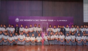 ICC Women’s Cricket World Cup 2025 Trophy Tour ignites excitement in Indore