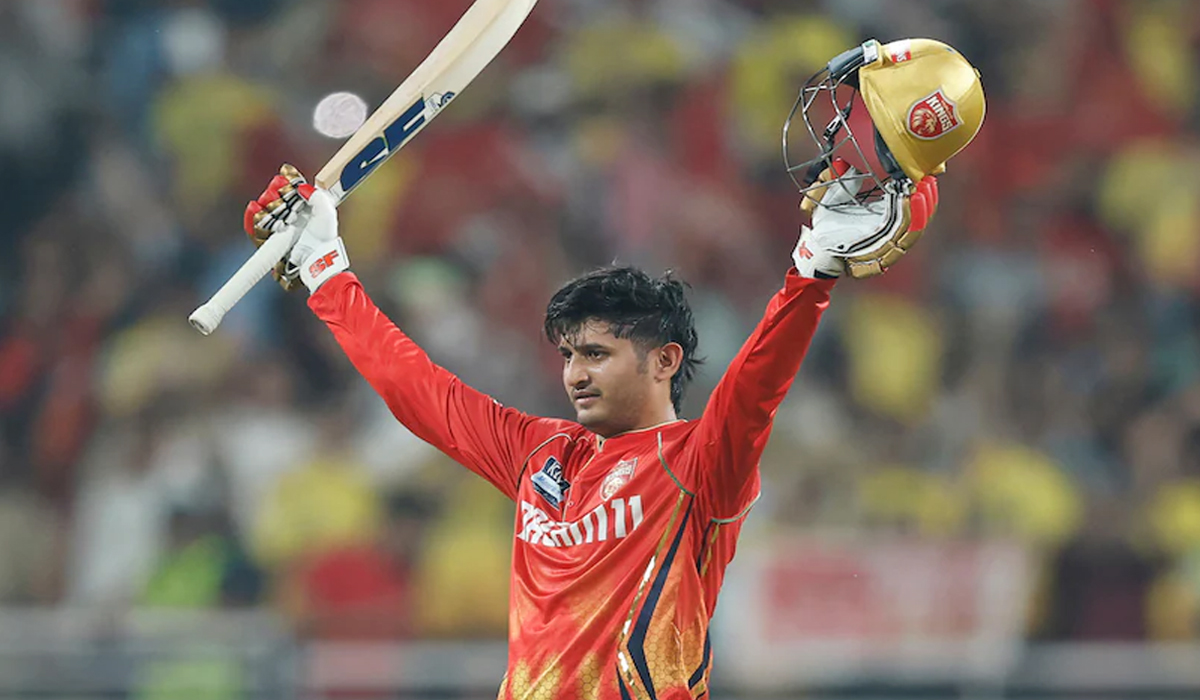 Priyansh Arya credits childhood coach after blazing century in DPL 2025