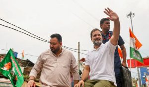 Bihar: Rahul Gandhi arrives in Jamalpur on sixth day of ‘Voter Adhikaar Yatra’