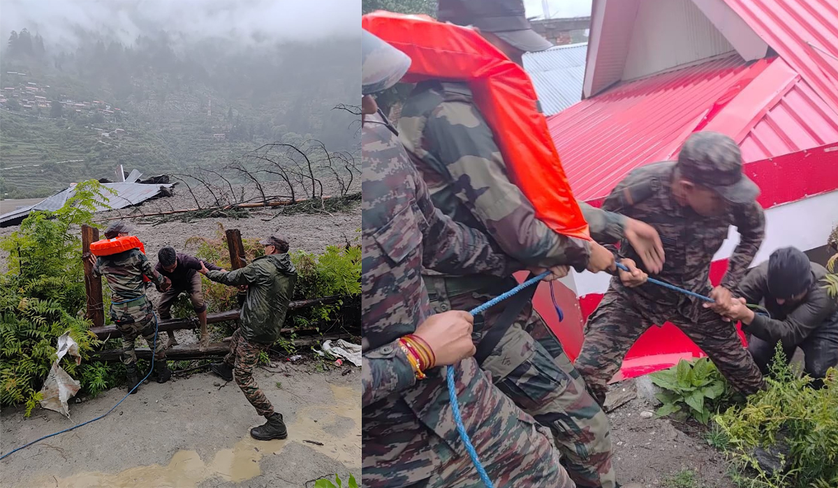 Uttarkashi cloudburst: Indian Army intensifies rescue operations