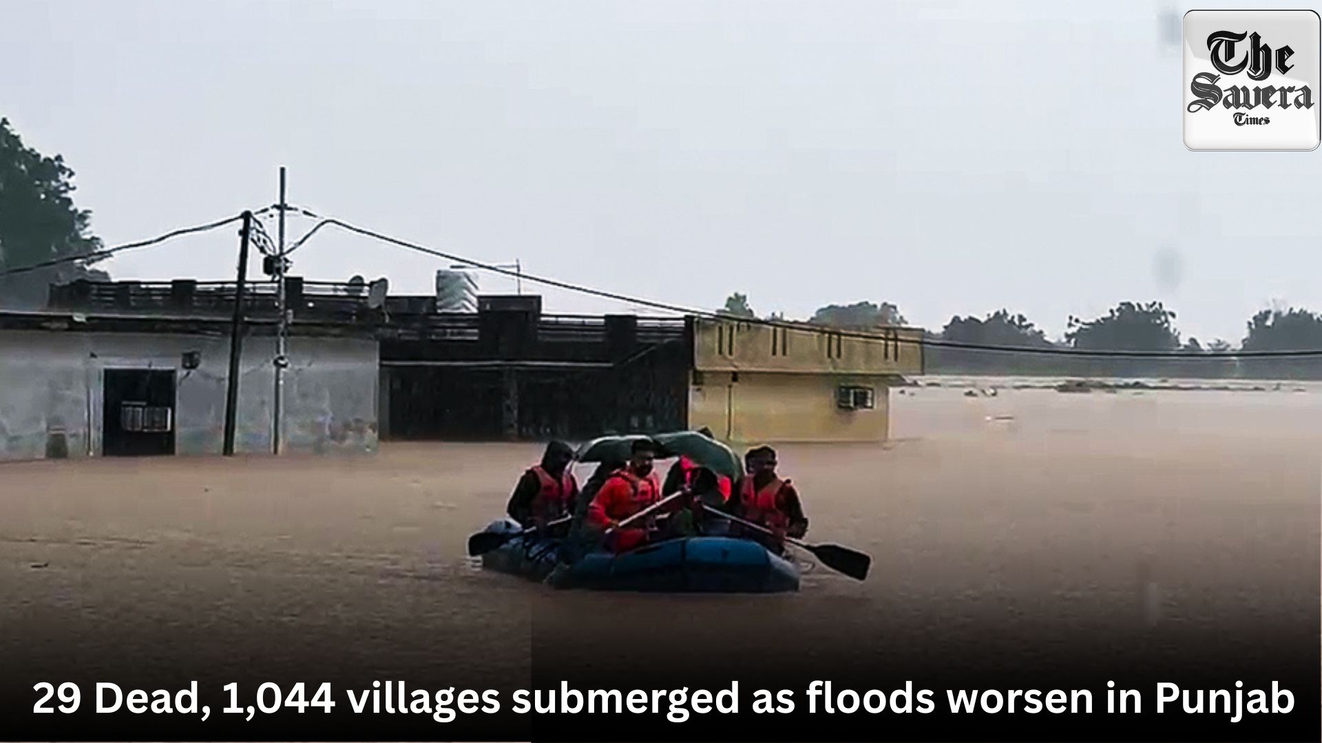 29 Dead, 1,044 villages submerged as floods worsen in Punjab