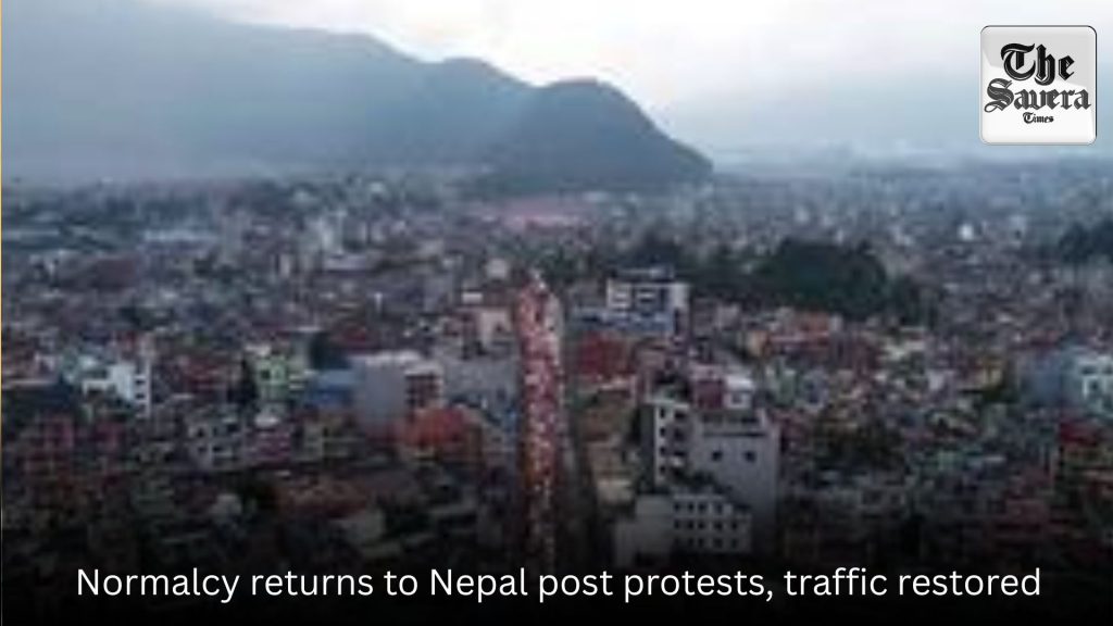Normalcy returns to Nepal post protests, traffic restored