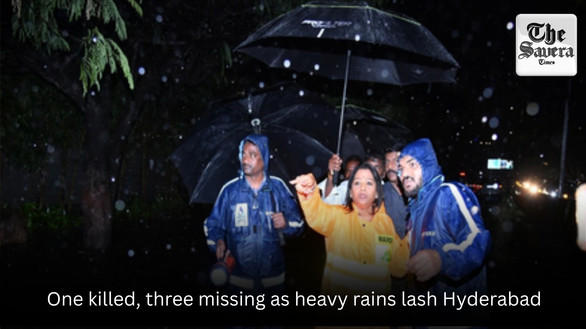 One killed, three missing as heavy rains lash Hyderabad