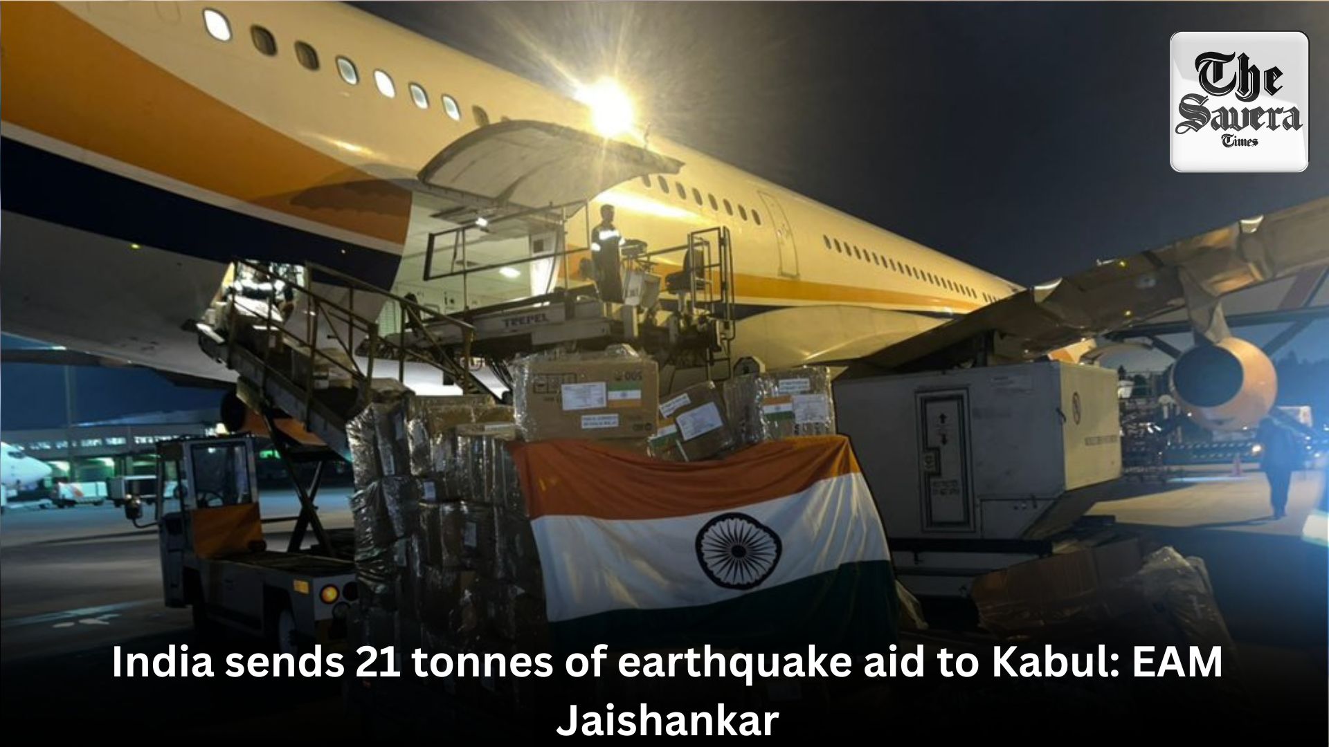 India sends 21 tonnes of earthquake aid to Kabul: EAM Jaishankar