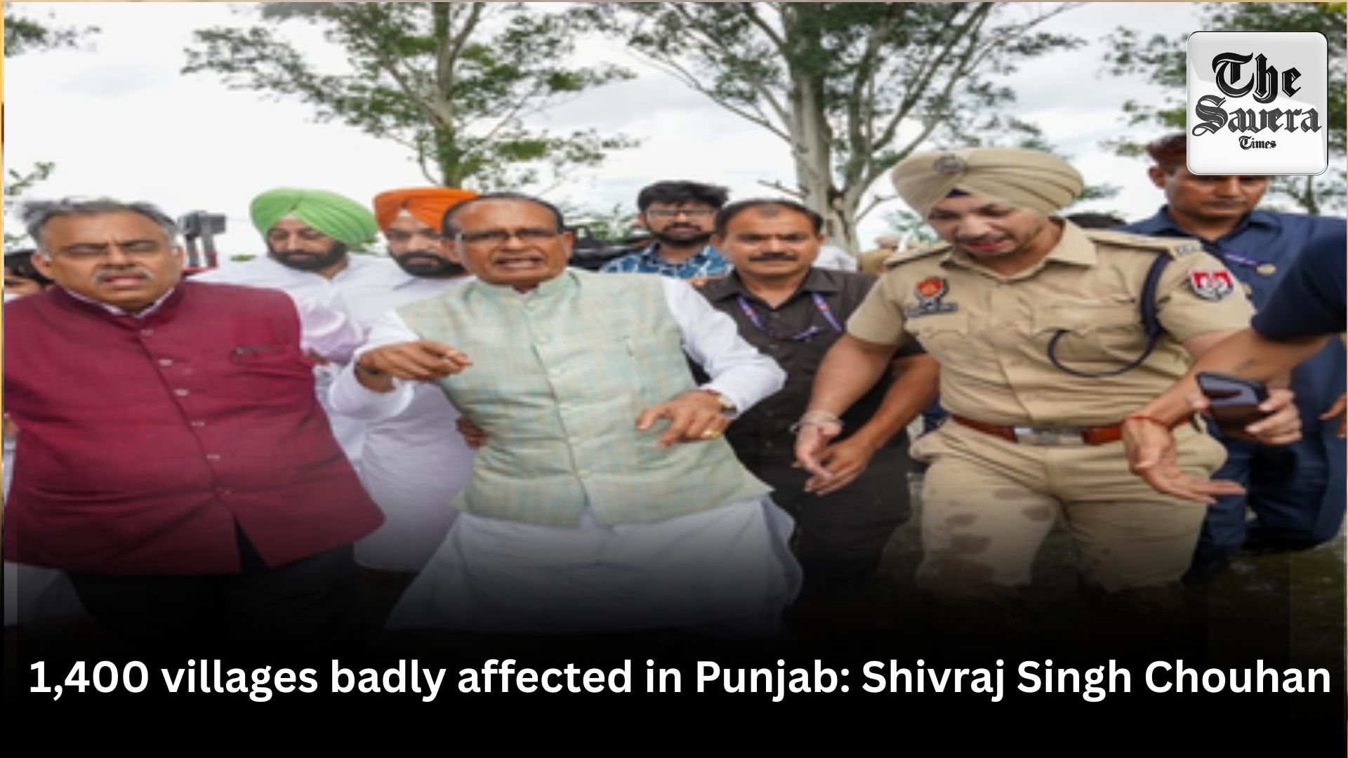 1,400 villages badly affected in Punjab: Shivraj Singh Chouhan