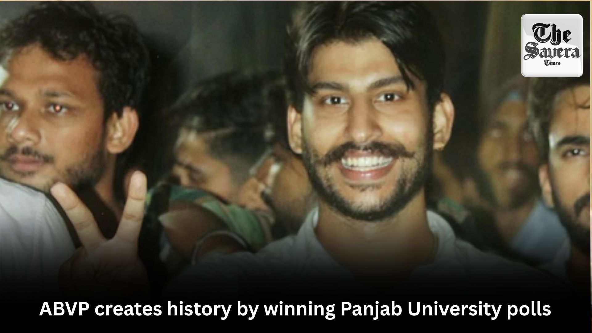 ABVP creates history by winning Panjab University polls 
