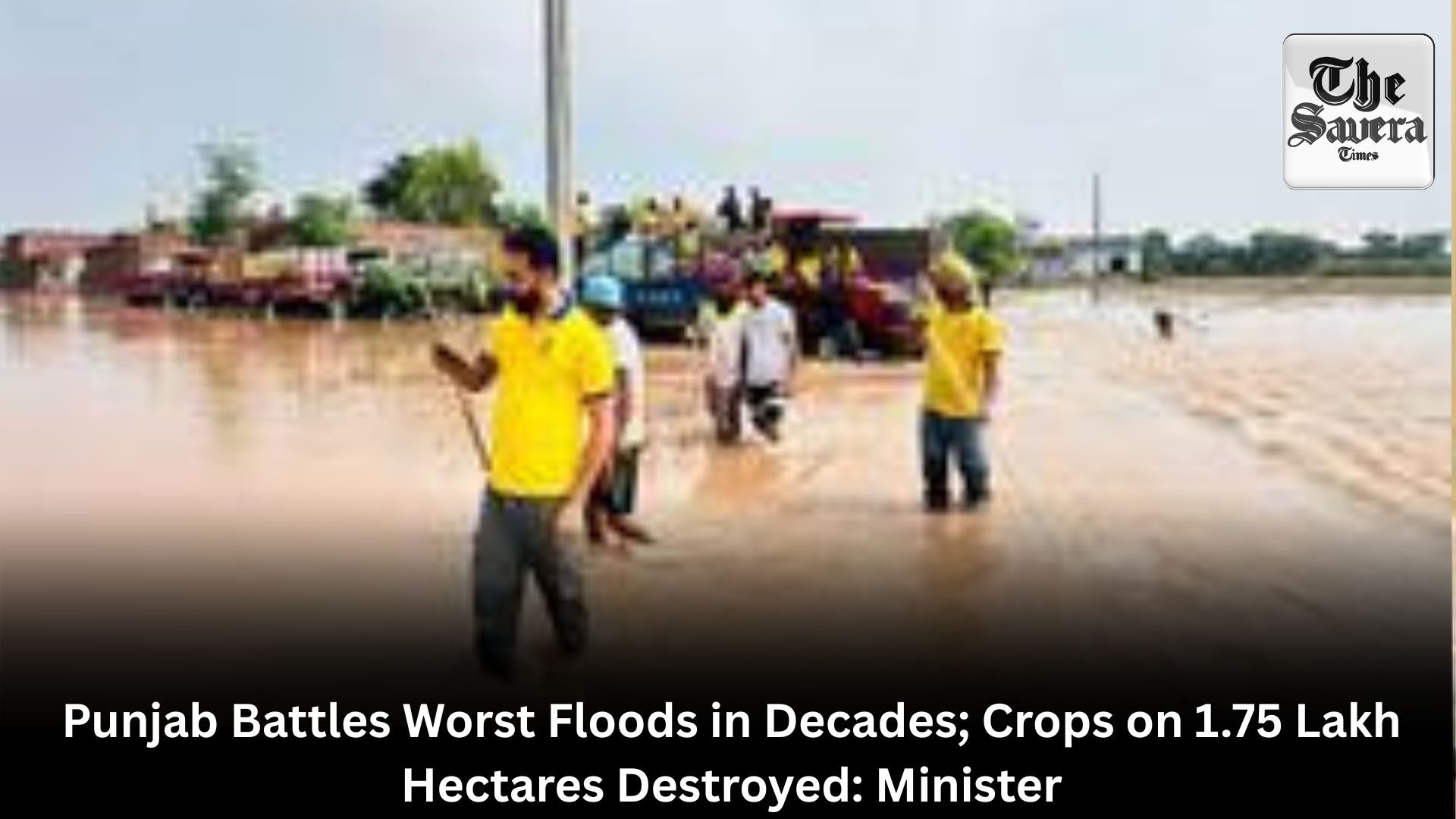Punjab Battles Worst Floods in Decades; Crops on 1.75 Lakh Hectares Destroyed: Minister