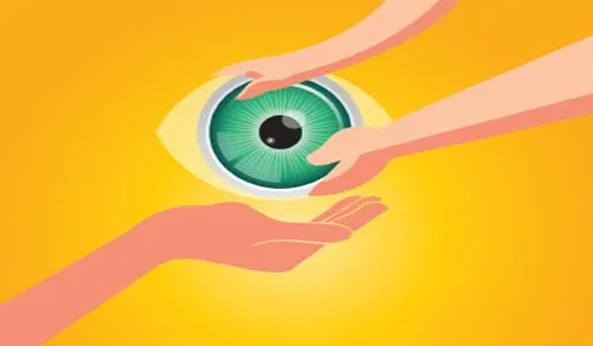 Let us earn the virtue of spreading light by donating eyes
