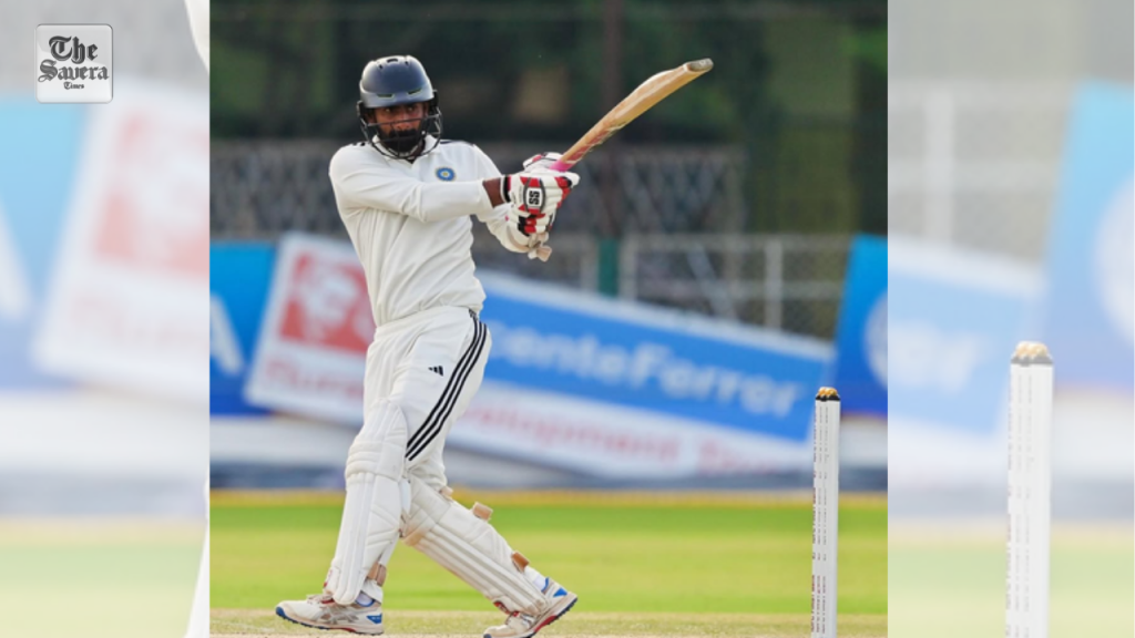 Duleep Trophy: Jagadeesan’s century, Padikkal’s fifty puts South Zone in solid position