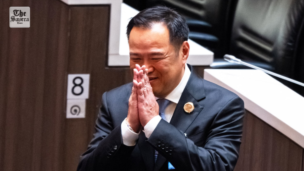 Anutin Charnvirakul elected Thailand’s new Prime Minister amid political crisis