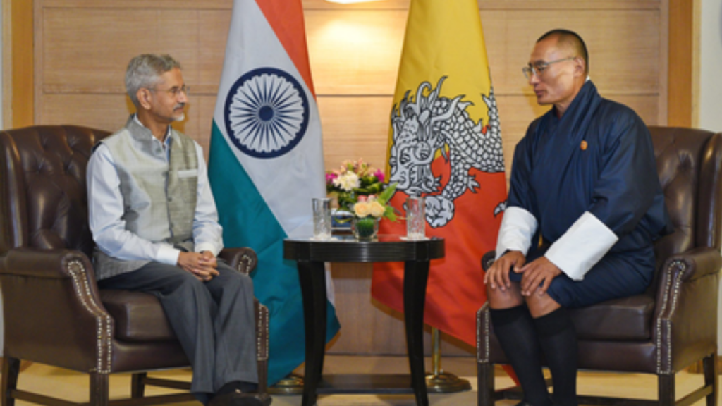 EAM Jaishankar meets Bhutan PM Tobgay, hails unique and time-tested ties