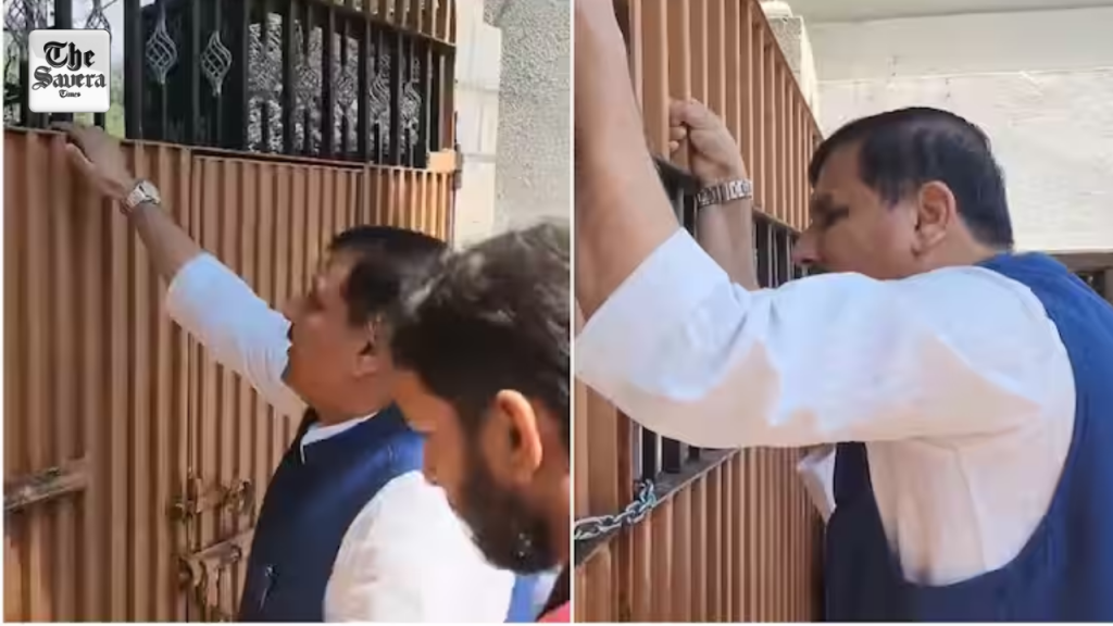 AAP MP Sanjay Singh Alleges House Arrest in Srinagar Amid Protests Over Mehraj Malik’s Detention