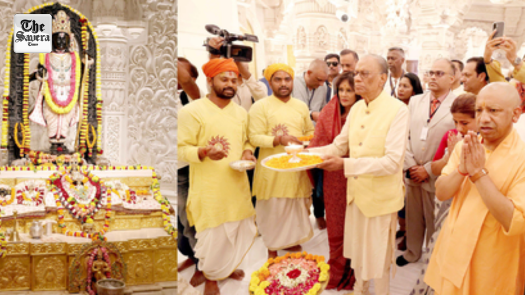 Mauritius PM Ramgoolam offers prayers at Ram temple in Ayodhya