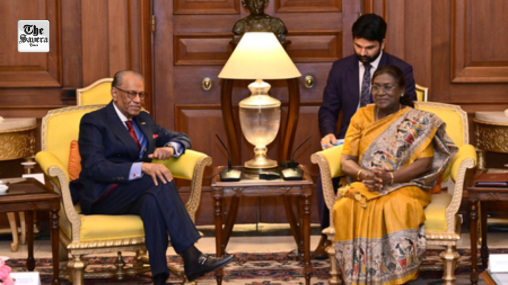 Mauritius PM calls on President Murmu, concludes State Visit to India