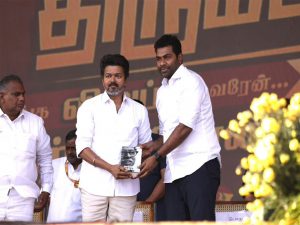 TVK leader Aadhav Arjun booked for post allegedly urging uprising in Tamil Nadu