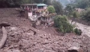 Cloudburst in Chamoli causes massive devastation; houses washed away, several people missing