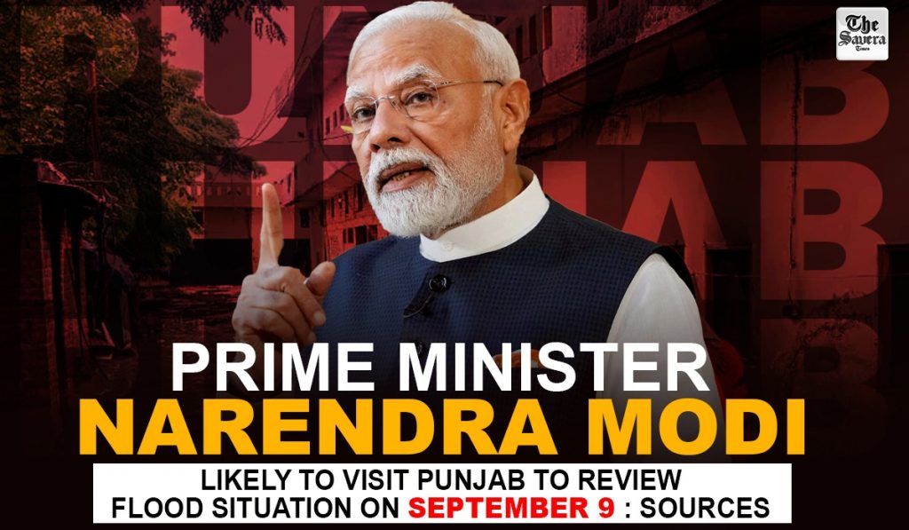 PM Modi to Visit Flood-Hit Punjab Amid Severe Crisis on Sept 9: Sources