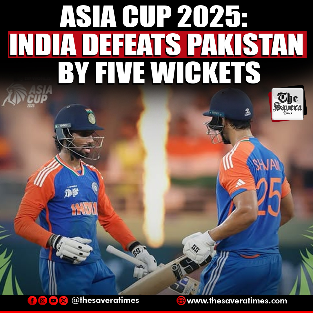India Clinch Asia Cup 2025 Title With Five-Wicket Win Over Pakistan in Dubai