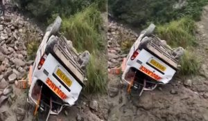 Ambulance falls into gorge near Manguwal barrier on Himachal-Punjab border, 3 died