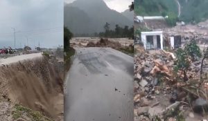 Cloudburst in Dehradun: Shops swept away in tourist spot Sahastradhara, two feared missing