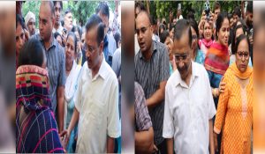 Kejriwal meets flood-affected families in Delhi, appeals Centre for swift support