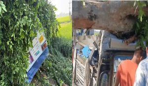 PRTC bus hits tree; Overturns with passengers inside, 20 injured