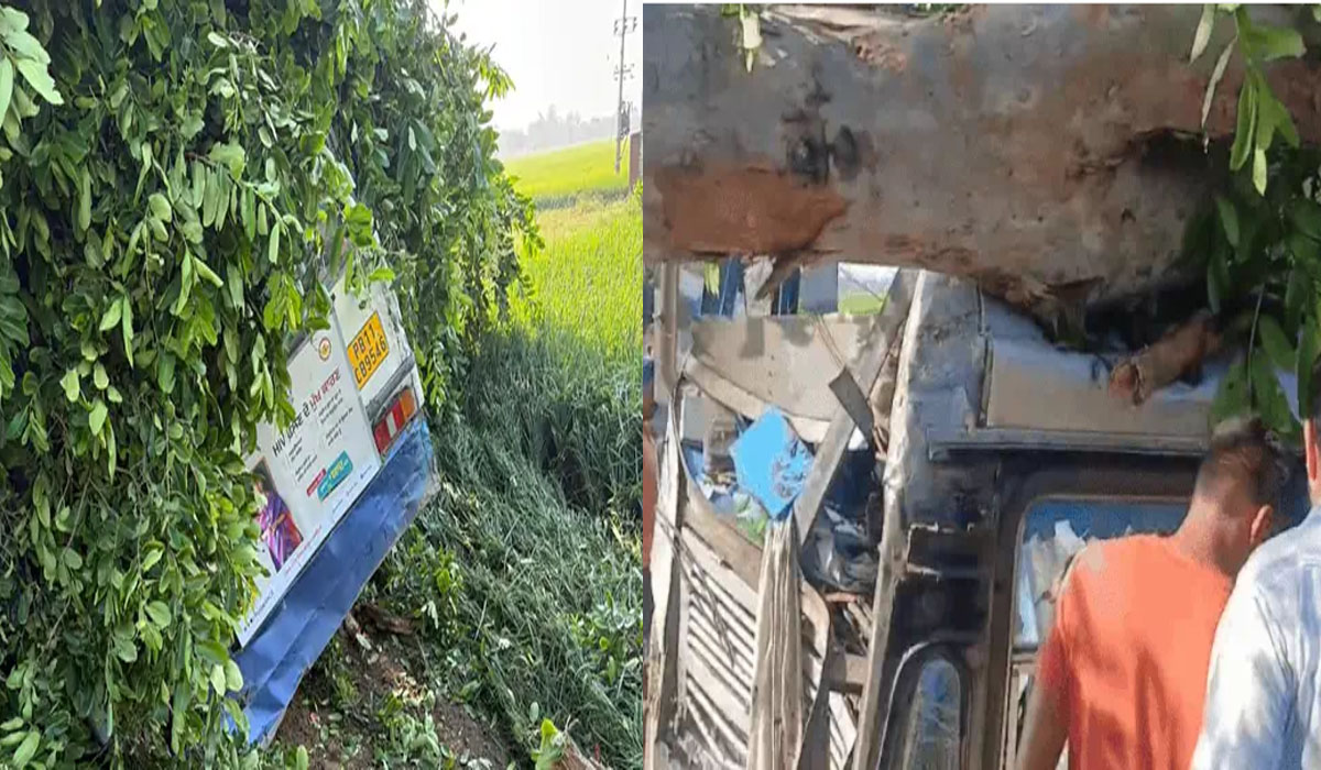 PRTC bus hits tree; Overturns with passengers inside, 20 injured