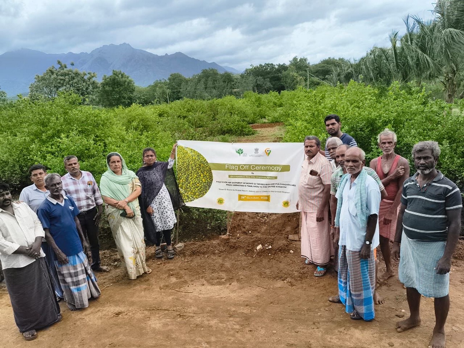 India sends first-ever air shipment of GI-tagged ‘Limes’ to United Kingdom