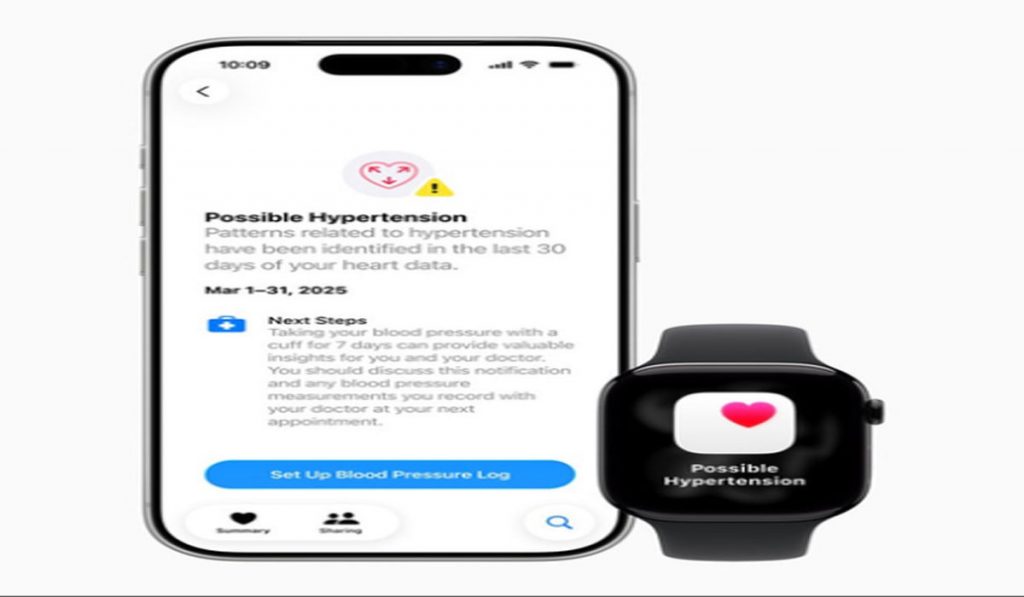 Apple plans to notify 1 million people about hypertension